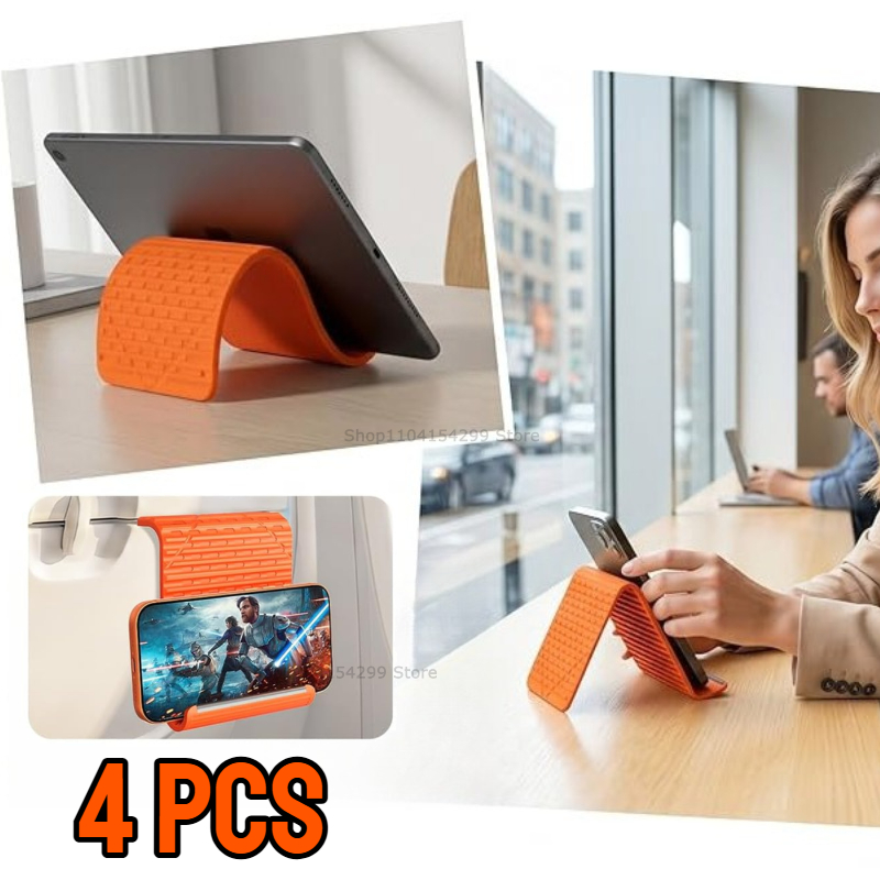 Laptop Stand Portable - Flexible Foldable Silicone Phone Holder Portable