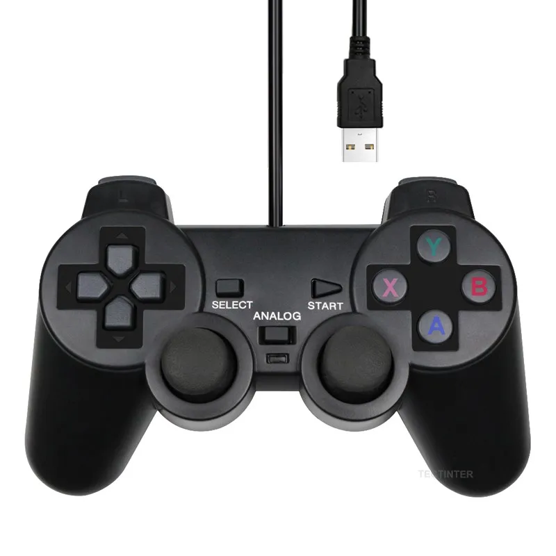 Laptop Accessories And Gadgets - Wired USB PC Gaming Joystick Gamepad