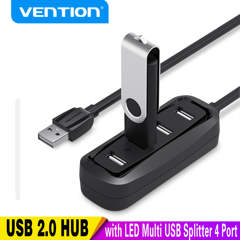 Laptop Accessories And Gadgets - Vention USB 2.0 HUB 4 Port