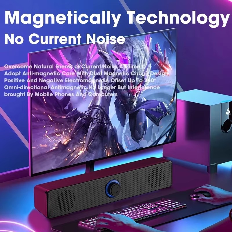 Music Soundbar Computer Caixa  - đánh giá và giá Laptop Stand Portable
