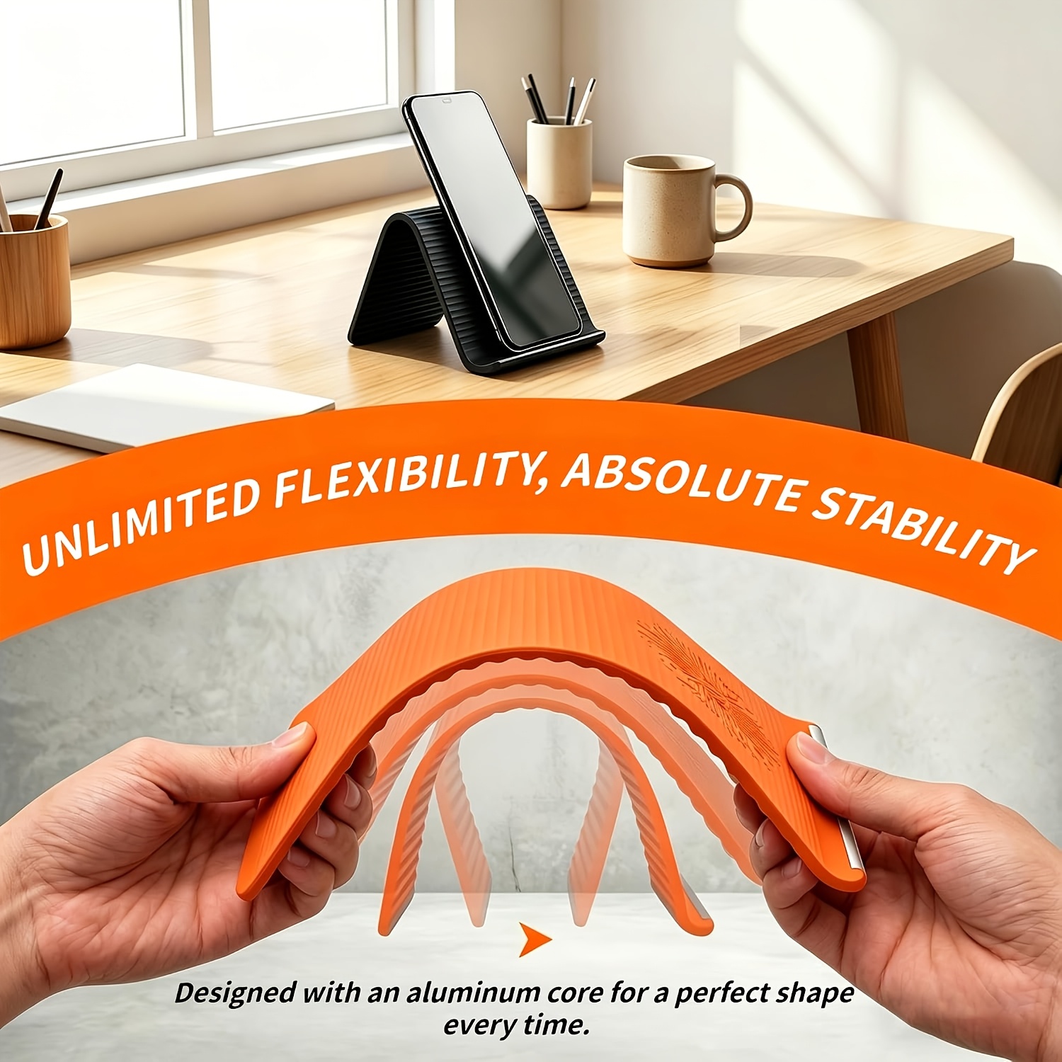 Flexible Foldable Silicone Pho - đánh giá và giá Laptop Stand Portable