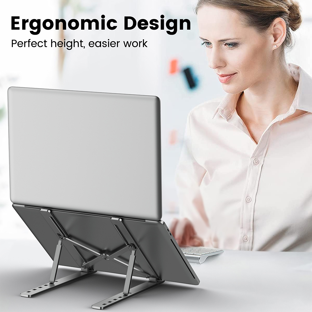 Adjustable Laptop Holder Alumi - đánh giá và giá Laptop Accessories And Gadgets