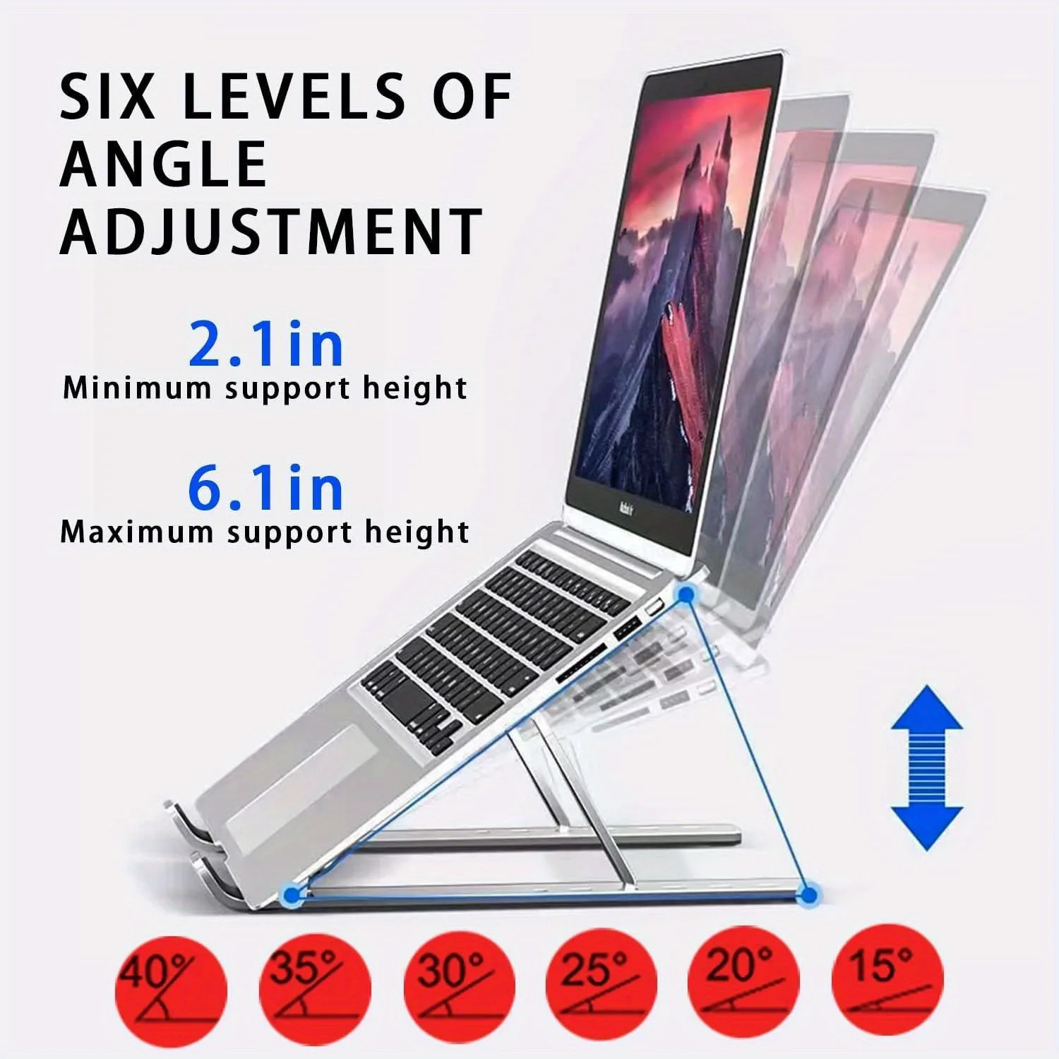 Adjustable Aluminum Laptop Sta - đánh giá và giá Laptop Stand Portable