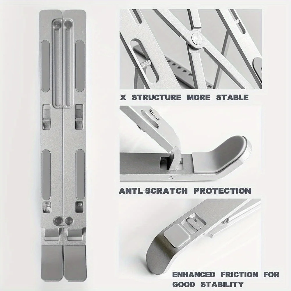 Adjustable Aluminum Laptop Sta - đánh giá và giá Laptop Stand Portable