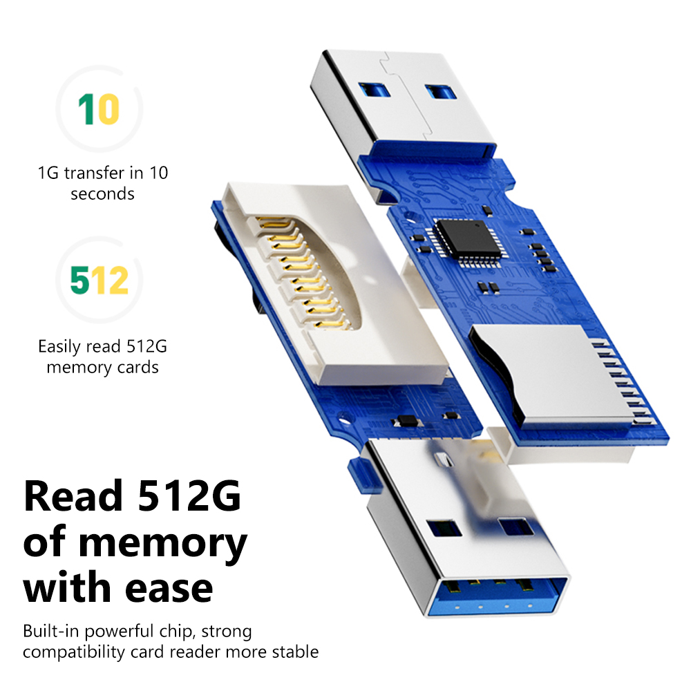 NNBILI 2 IN1Card Reader USB3.0 - đánh giá và giá Laptop Accessories For Programmers