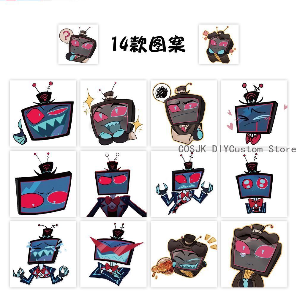 500Pc/Roll Anime Vox Q Version - đánh giá và giá Laptop Accessories For Students