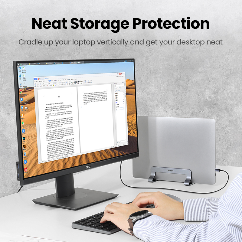 UGREEN Vertical Laptop Stand H - đánh giá và giá Laptop Stand Portable