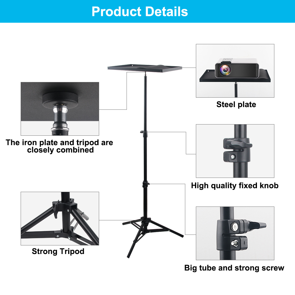 110cm 160cm Adjustable Univers - đánh giá và giá Laptop Stand Portable