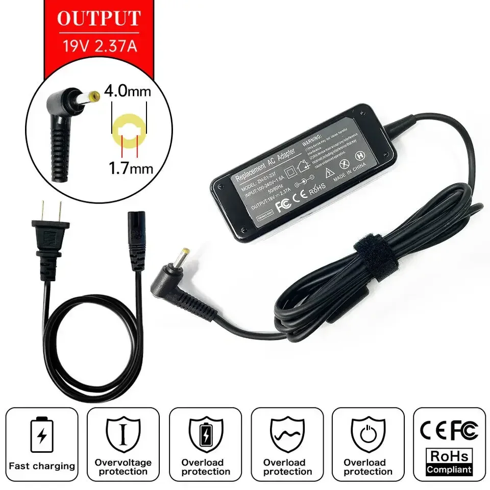 19V 2.37A 45W 4.0mm*1.7mm Lapt - đánh giá và giá Laptop Accessories Shop
