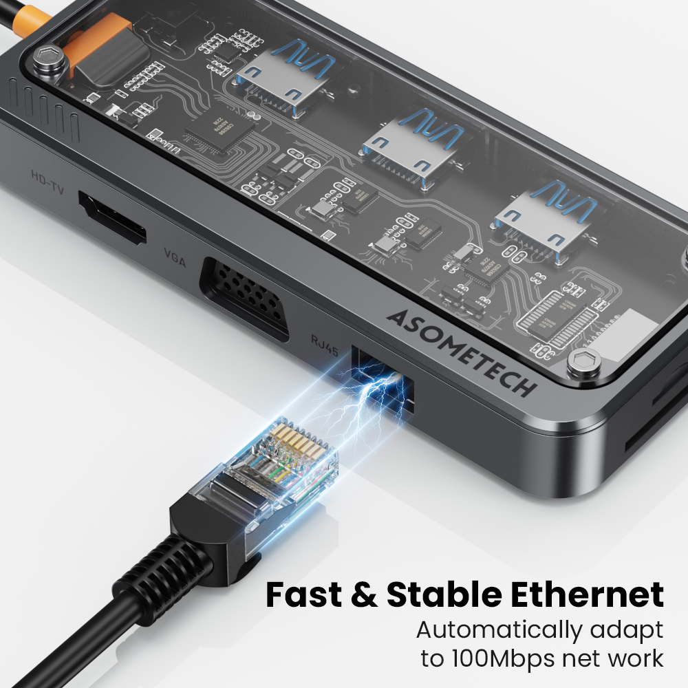 10 In 1 Hub Usb 3.0 Type C To  - đánh giá và giá Laptop Accessories For Programmers
