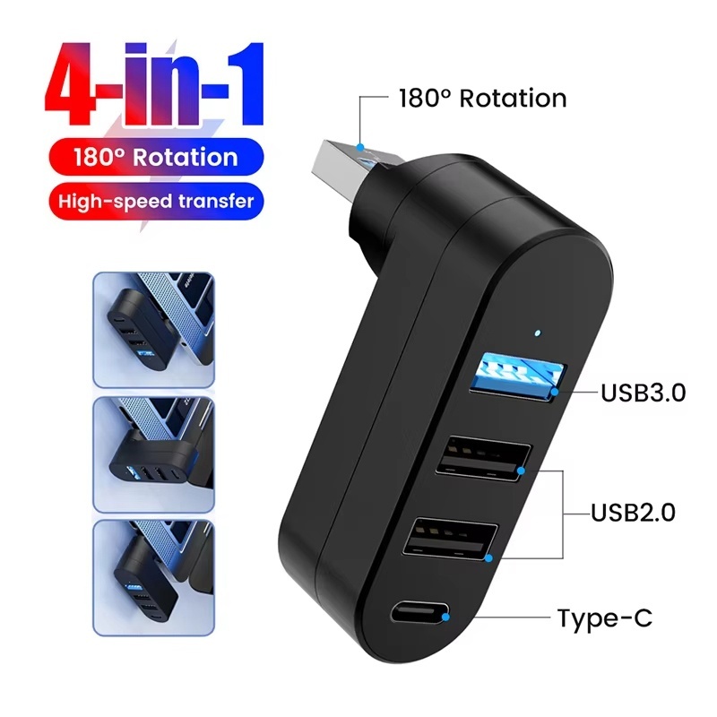 USB Hub 3.0 Mini Splitter Box  - đánh giá và giá Laptop Accessories And Gadgets