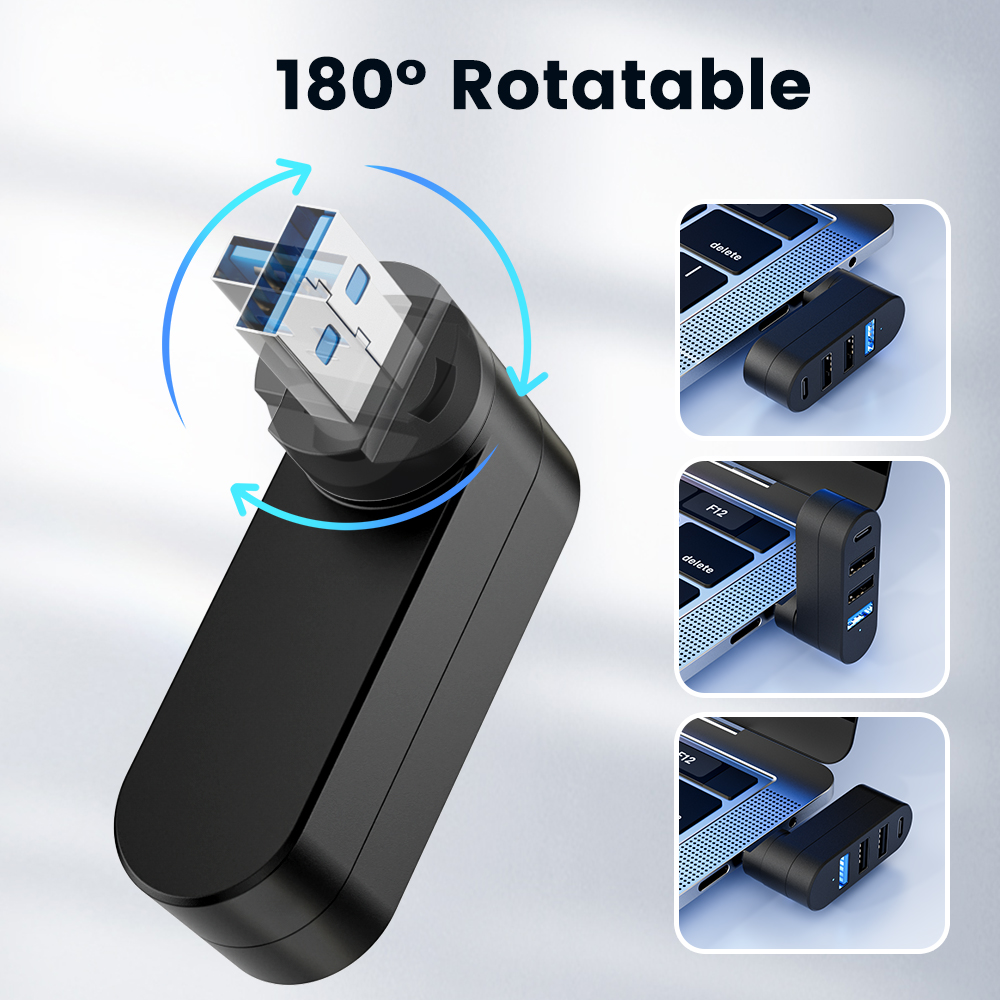 USB Hub 3.0 Mini Splitter Box  - đánh giá và giá Laptop Accessories And Gadgets