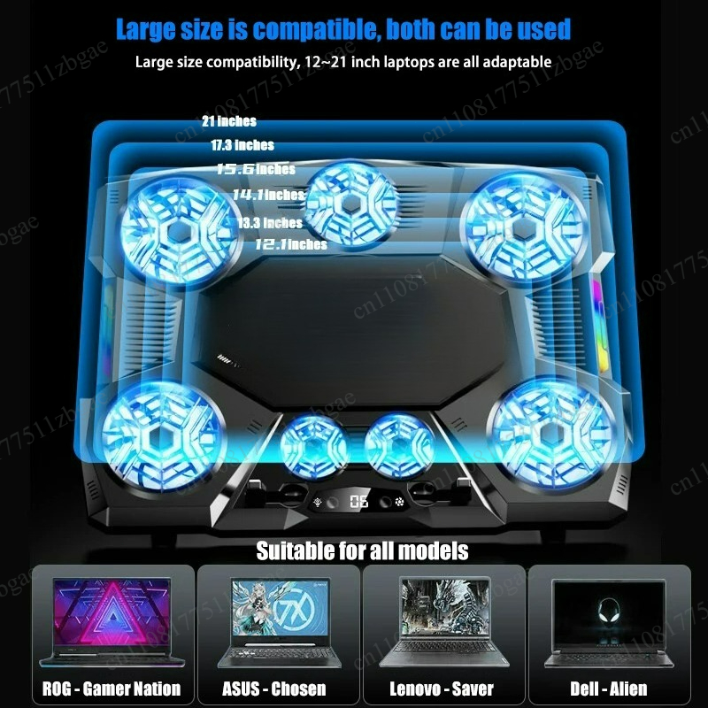 Gaming Laptop Cooling Pad 5‑Po - đánh giá và giá Laptop Cooling Pad