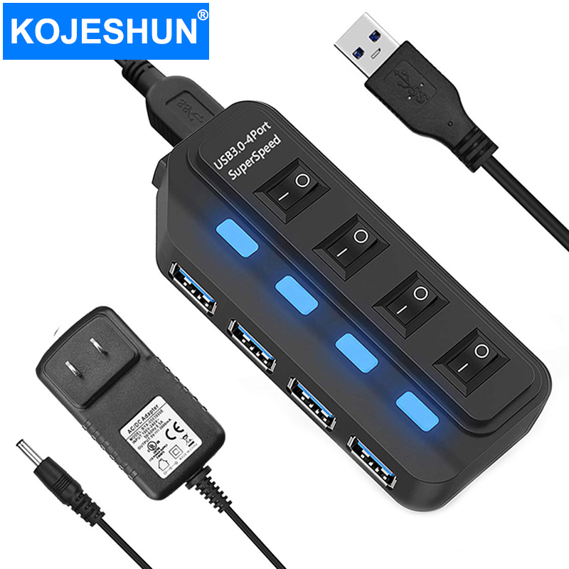 4 Ports USB 3.0 HUB 5Gbps High - đánh giá và giá Laptop Accessories For Programmers