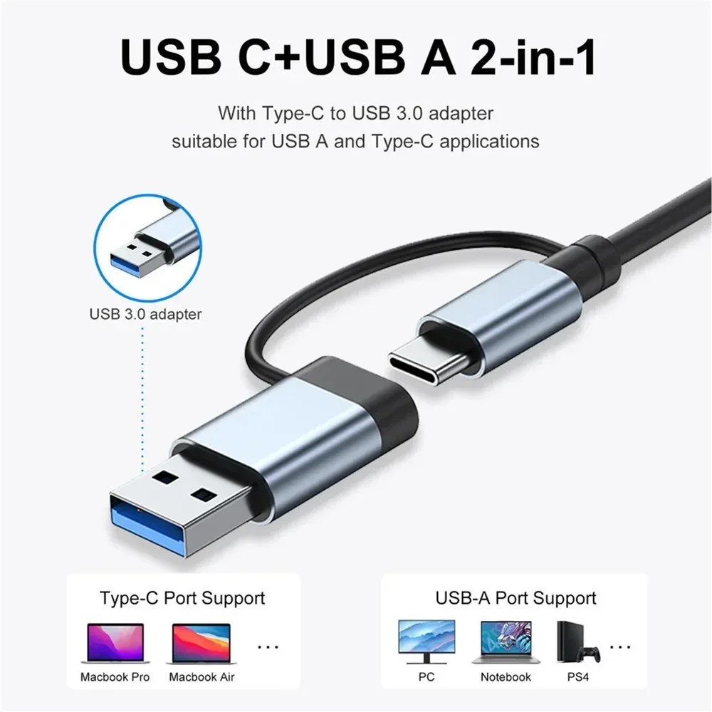 8 In 1 USB C Hub Expander Mult - đánh giá và giá Laptop Accessories Must Have
