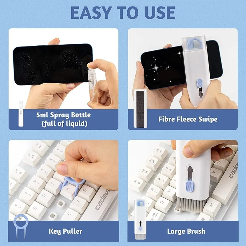 7 in 1 Computer Keyboard Clean - đánh giá và giá Laptop Accessories Must Have